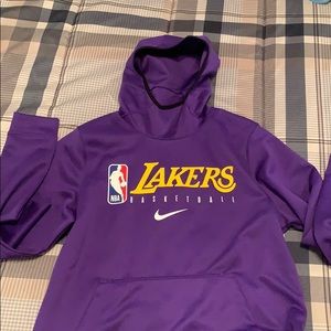 Nike NBA Los Angeles Lakers Therma Practice Hoodie